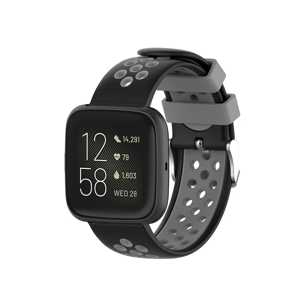Мягкий силиконовый сменный спортивный ремешок для fitbit Versa 2 наручный браслет ремешок для fitbit Versa 2 Смарт-часы аксессуары# Y