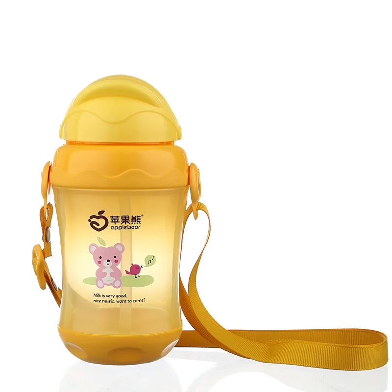 Mother and baby products Creative drinking cup Baby kettle 260ML drinking cup Baby straw cup