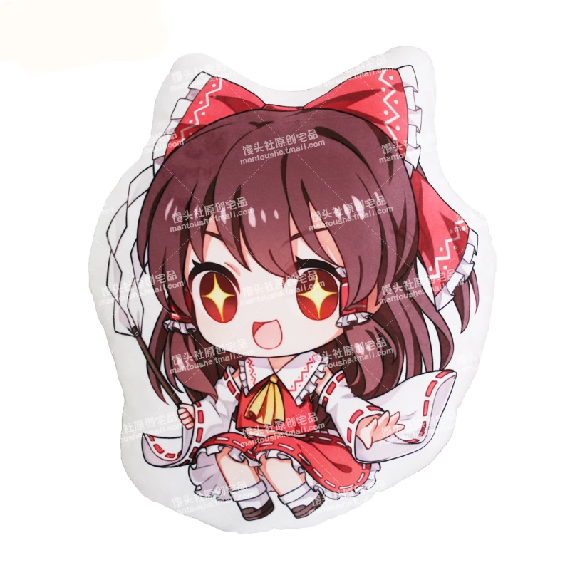 Аниме Хакурей рейму мультфильм TouHou проект Kirisame Marisa Косплей Подушка Мягкая Подушка плюшевая кукла игрушка подарок на день рождения 1 шт