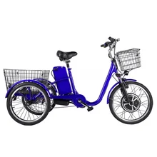 Трицикл CROLAN 350W(Голубой