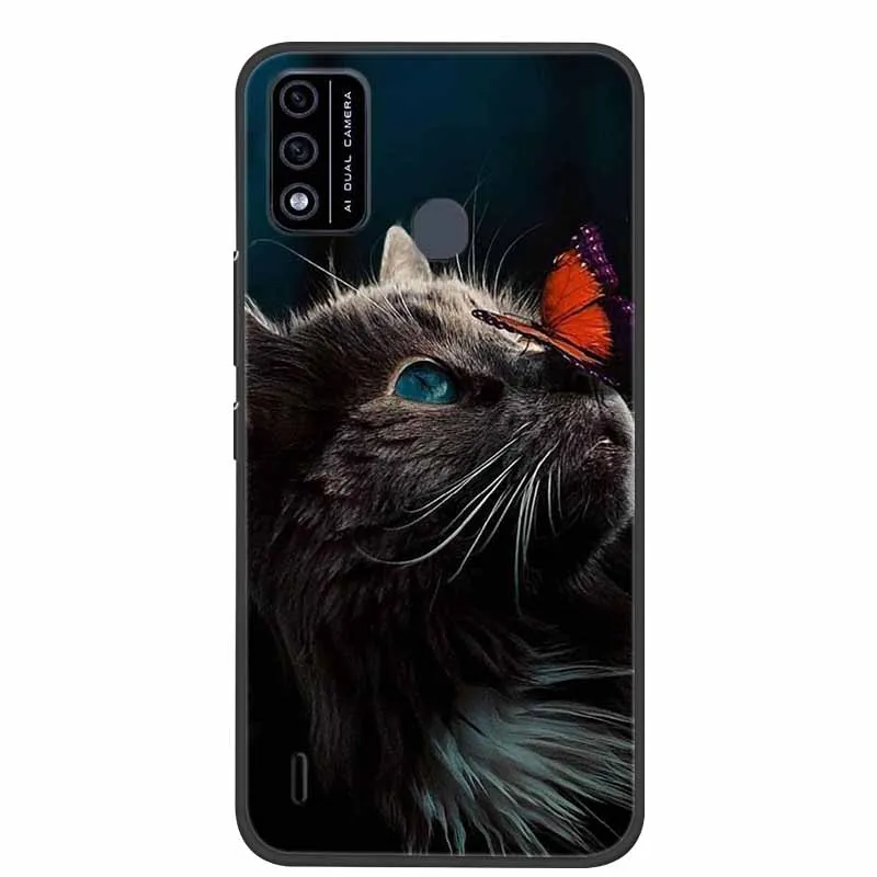 For Itel A48 Case Soft Silicone Cool Cartoon Case For Itel A48 Back Cover for ITEL A 48 Cases Fashion TPU Phone Fundas New Capa phone pouch for running Cases & Covers