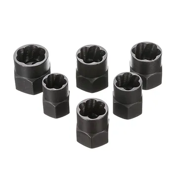 

10Pcs Damaged Nuts Screws Remover Workshop Equipment Puller Threading Tools Set