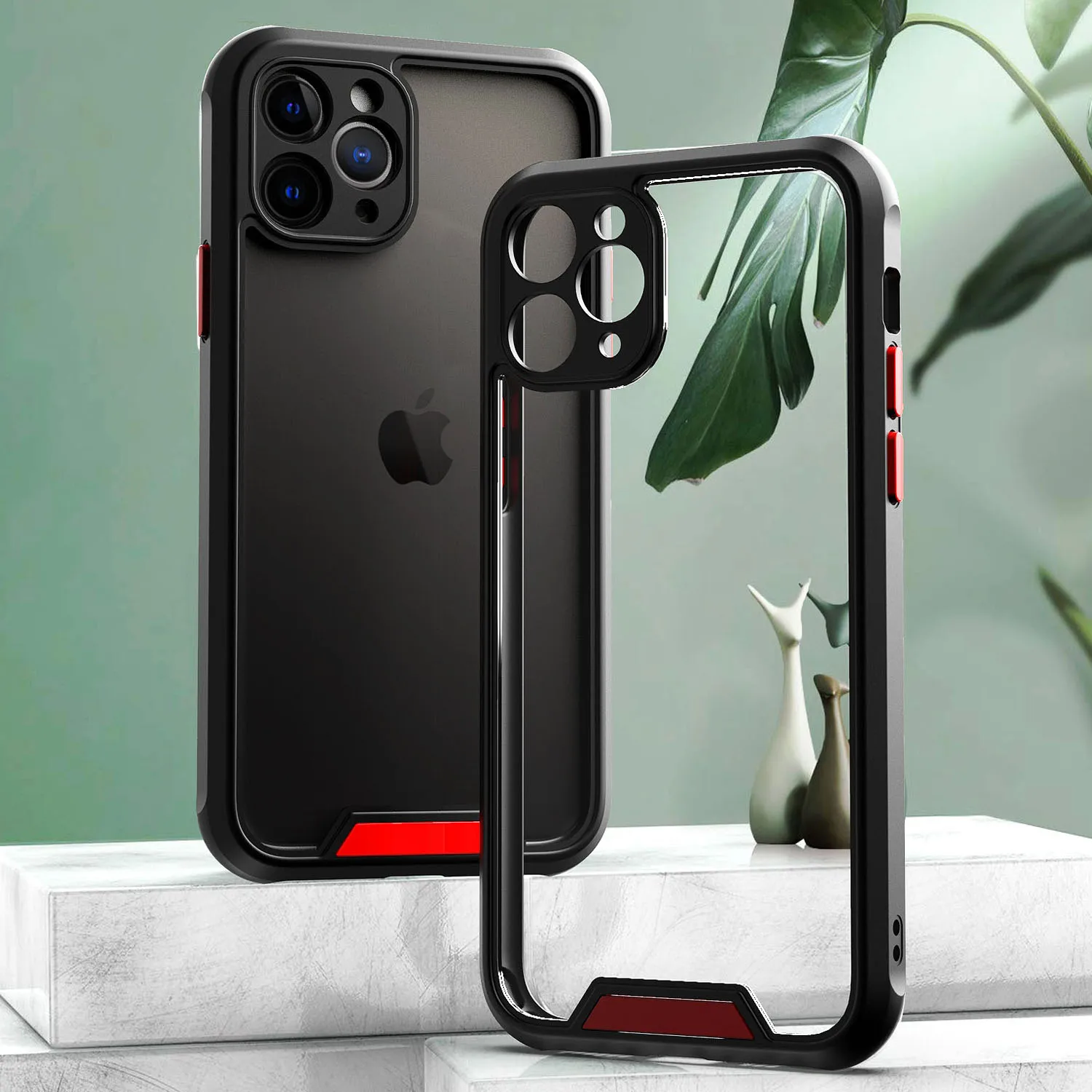 Прозрачный чехол для iPhone 11 Pro Max X XS XR прозрачные чехлы защитный задней камеры SE 2020 7