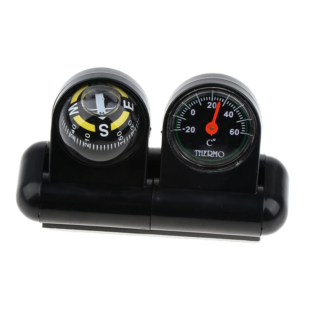 2 In 1 Removable Car Compass and thermometer Adhesive for Van Truck Vehicle 2 In 1 Removable Car Compass and thermometer Adhesive for Van Truck Vehicle