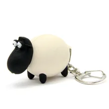 Новые продукты маленькая овечка светодиодный звук делая Сияющий фонарик Брелок Автомобильная сумка кулон маленькие подарки напрямую от производителя Selli