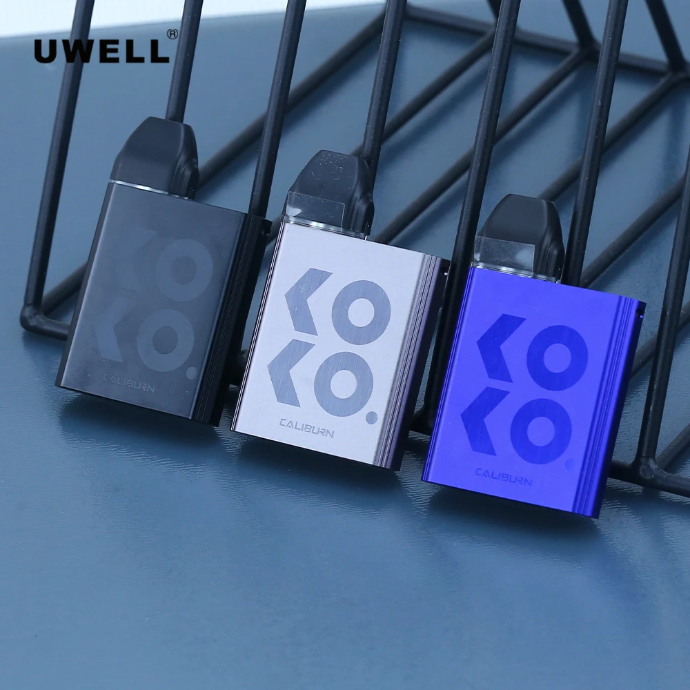 Original Uwell Caliburn KOKO Pod Kit With 2ml Cartrdige Vape Tank 520mah Mod Compatible with the caliburn pod E Cigarettes | Электроника