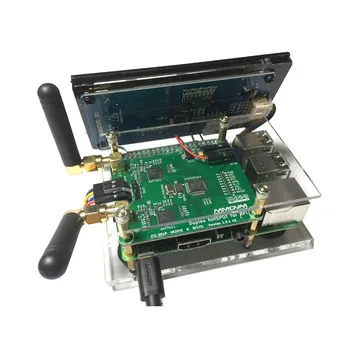 

BI7JTA Duplex MMDVM UHF VHF UV Hotspot For P25 DMR YSF DSTAR NXDN + Raspberry Pi 3B + Acrylic Case + 3.2/4.3 inch LCD T0530