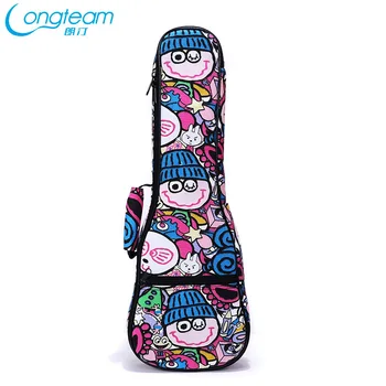 

Longteam 21 23 26 inch Ukulele Small four-string plus Cotton Bag Uklele thick backpack Ukulele Bag Instrument Accessories QB1020
