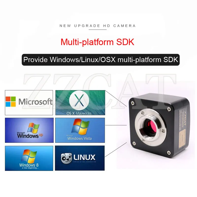 6.3MP 12MP 20MP sony сенсор микроскоп цифровая камера CCD электронный окуляр промышленная камера для биологической микроскопио