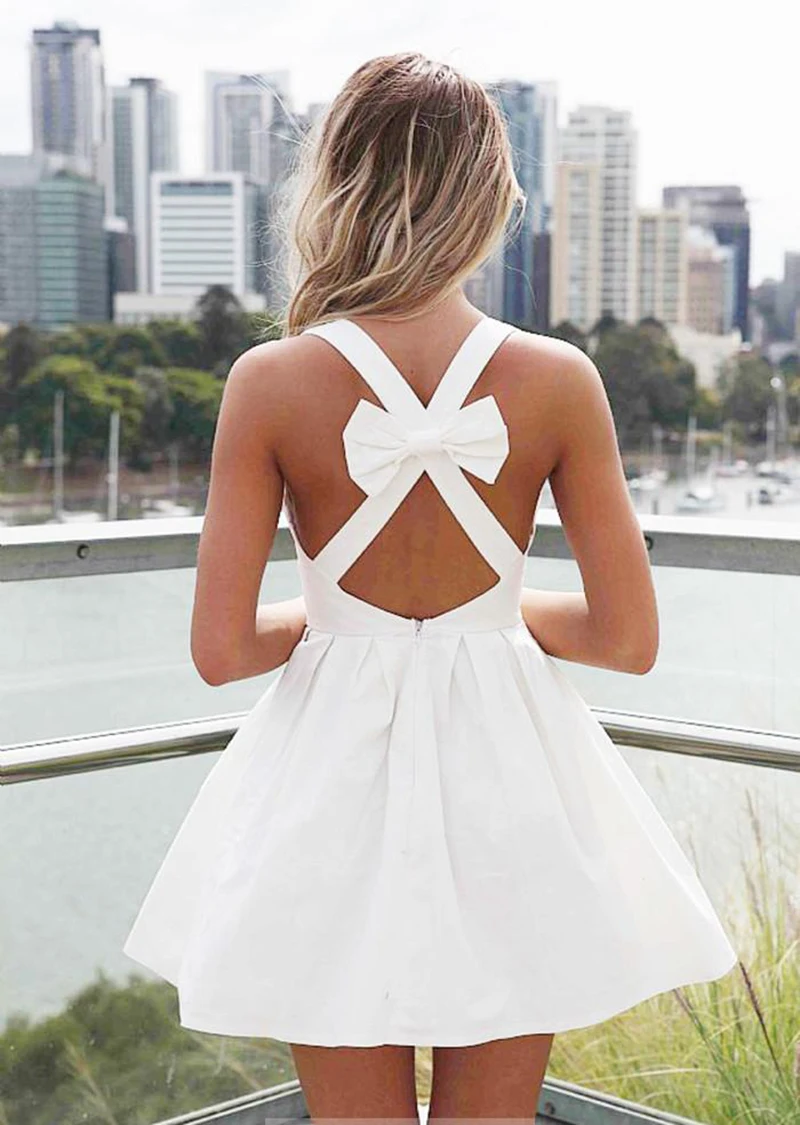 2018-simple-white-short-homecoming-dresses-v-neck-bow-knot-backless-sexy-mini-graduation-dresses-short-prom-dress-cocktail-dress (2)