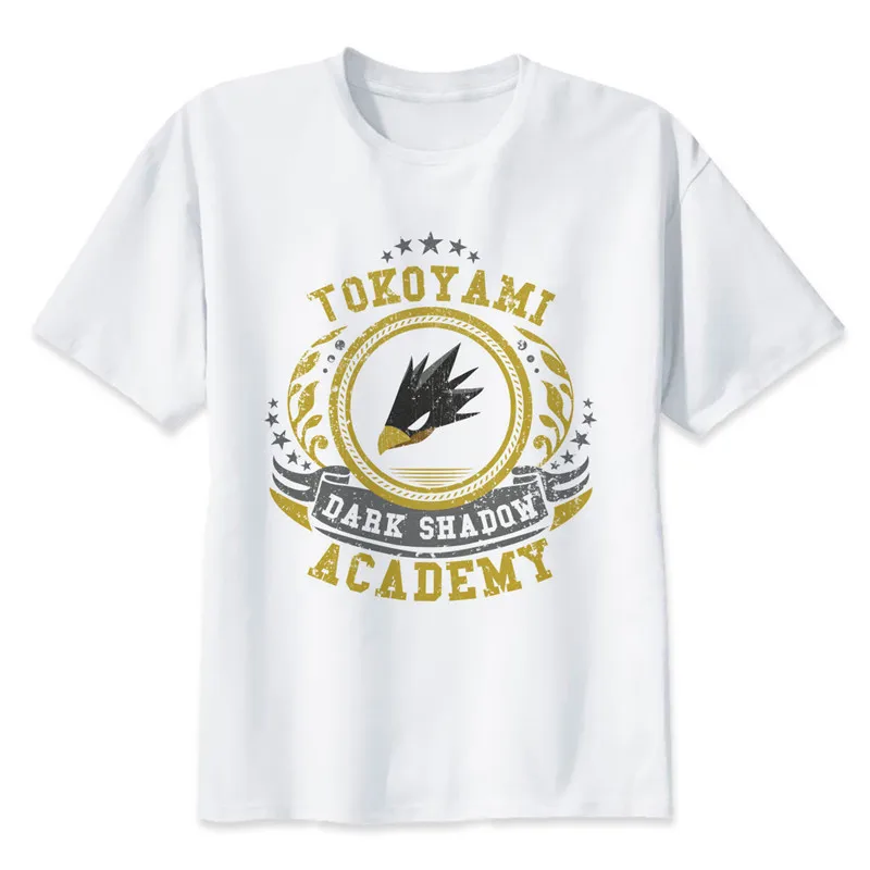 Новое поступление, футболки My Hero Academy, мужская одежда с коротким рукавом, Boku No Hero Academy, Забавный принт с героями мультфильмов, Мужская футболка