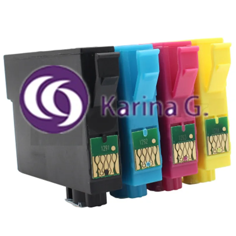 Совместим с картриджами Epson T1291 Φ подходит для Office B42WD BX305F BX305FW 320FW BX525WD BX535WD и т.