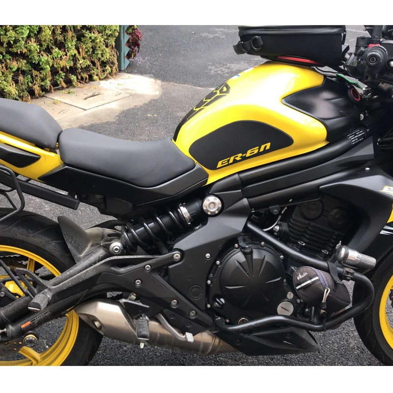 Kawasaki ER6N ER 6N motosiklet Tank çekiş Pad yan gaz diz kavrama
