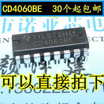 

10pcs/lot New CD4060BE HEF HCF 14-level binary serial count CD4060 DIP-16