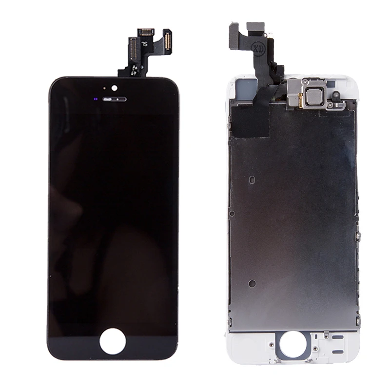 ЖК дисплей в сборе для iPhone 5 5c сменный сенсорный стеклянный модуль дигитайзер