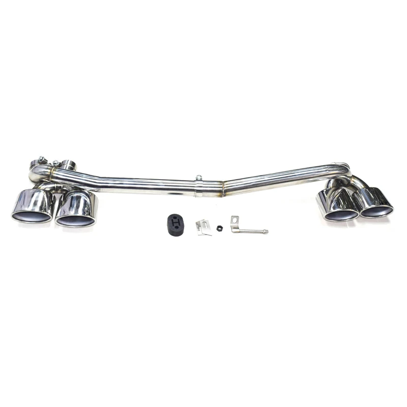 For Benz W204 C200 C180 C260 Exhaust Tip up C63 M sport 4 out Stainless Steel ExhausPipe MufflerTipTailpipe in 2008-2013 For Benz W204 C200 C180 C260 Exhaust Tip up C63 M sport 4 out Stainless Steel ExhausPipe MufflerTipTailpipe in 2008-2013