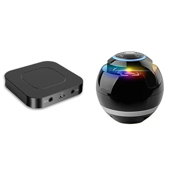 

1pcs Wireless Bluetooth Speaker Subwoofer Speaker & 1pcs Bluetooth 5.0 o Transmitter Receiver Computer Speaker