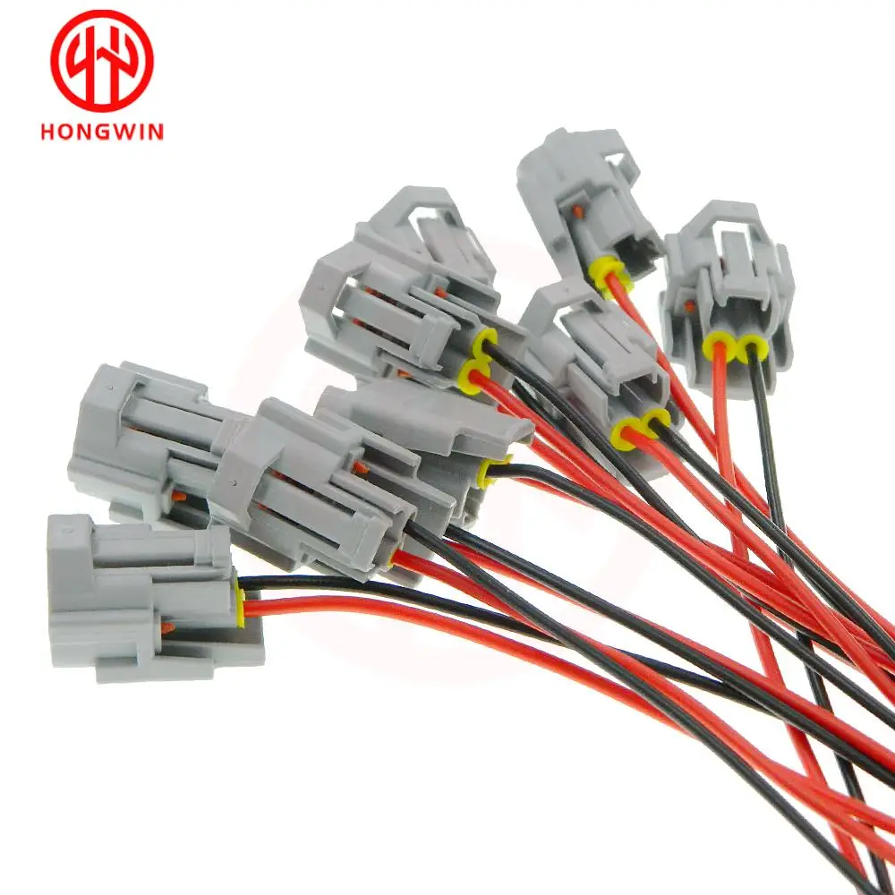 Fuel injector cleaner diesel injector tube fuel injector removal tool 4/8/10 Pcs waterproof fuel injector plugs connector for Hyundai Kia Universal 35310-02900,35310-22600,35310-37150,35310-2B200