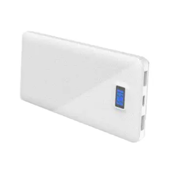 

QC 3.0 + PD 18W Power Bank Case Shell DIY LCD Screen Digital Display Battery Fast Charger Case