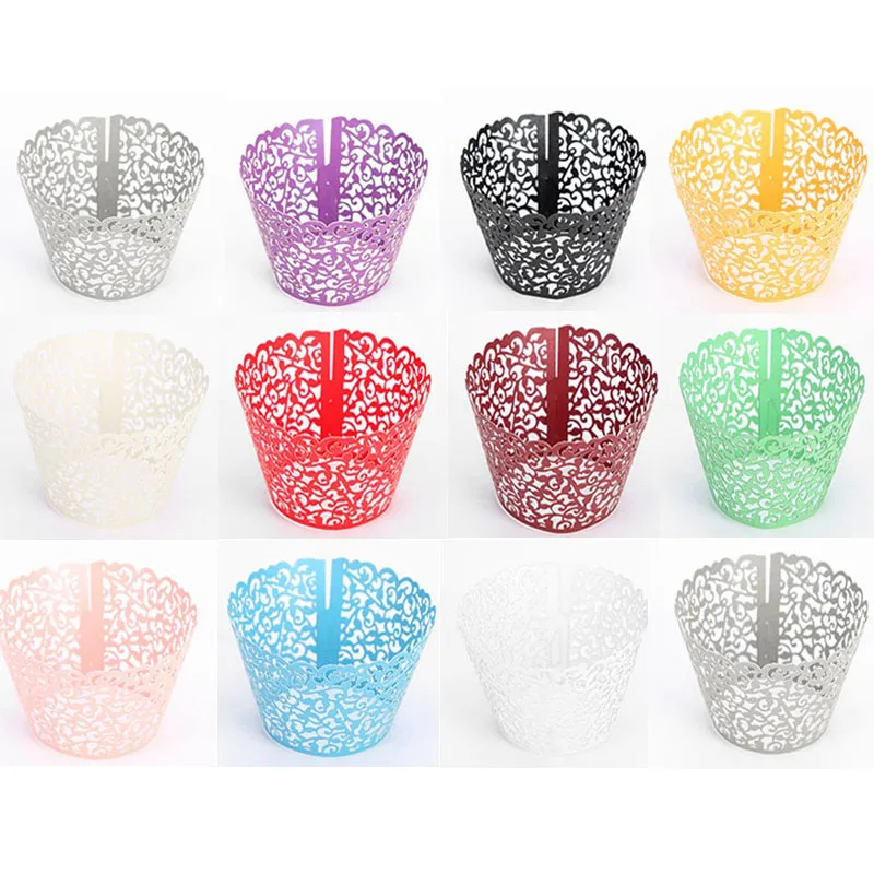 laset cut cupcake