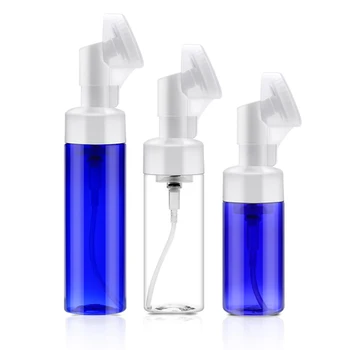

1pcs 200ml Square Clear Foaming Bottle Liquid Soap Whipped Mousse Points Bottling Shampoo Lotion Shower Gel Foam Pump Bottlesnd