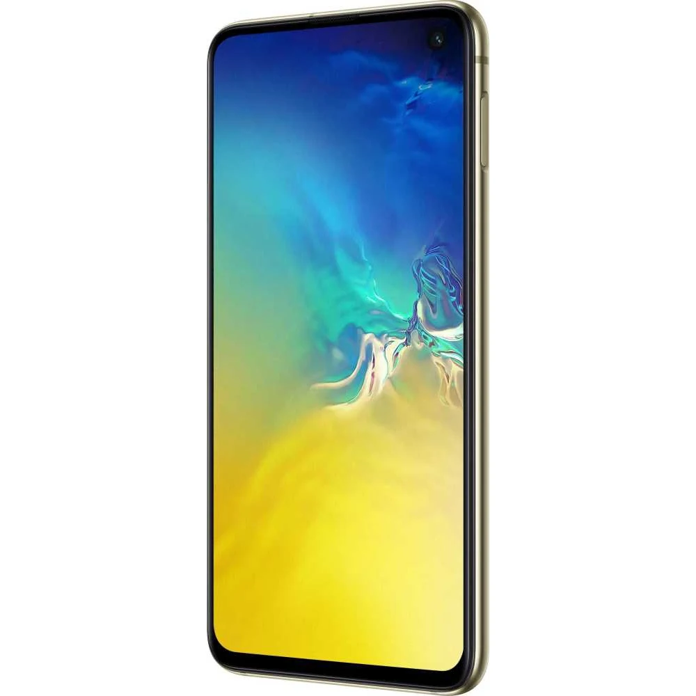 Смартфон Samsung Galaxy S10e SM-G970F 128Gb 6Gb желтый 3G 4G 2Sim 5.8" AMOLED 1440x2960 And9 16Mpix