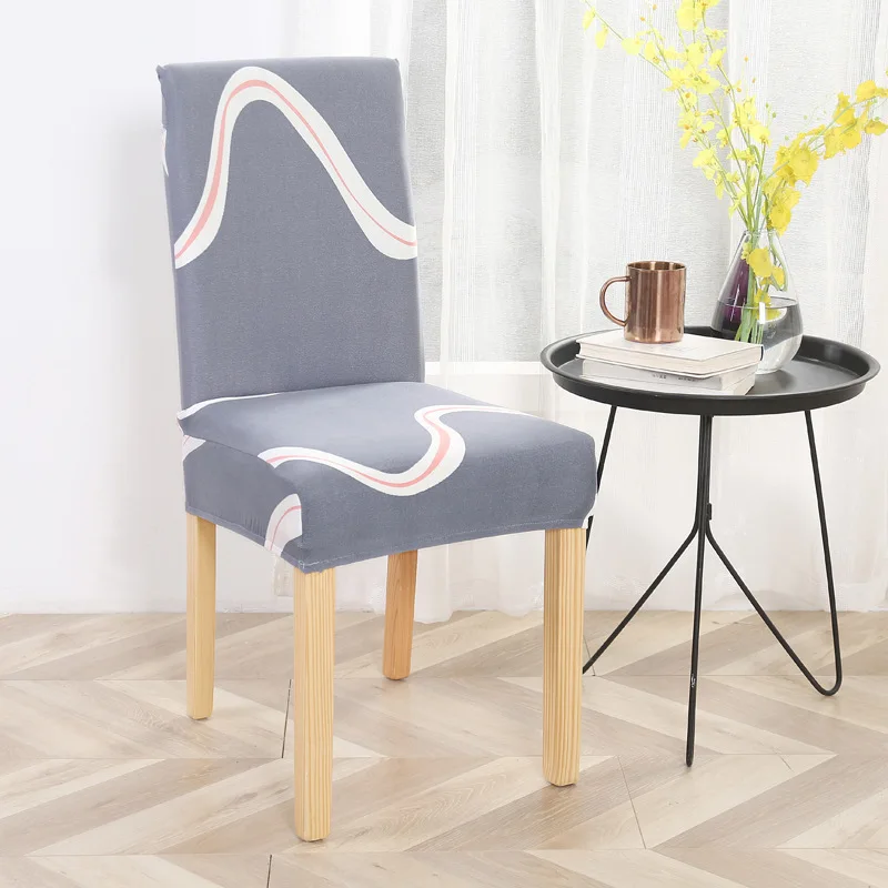 

2/4/6/8PCS Solid Color Chair Cover Spandex Stretch Elastic Chair Covers Slipcovers For Dining Banquet Hotel Kitchen Wedding