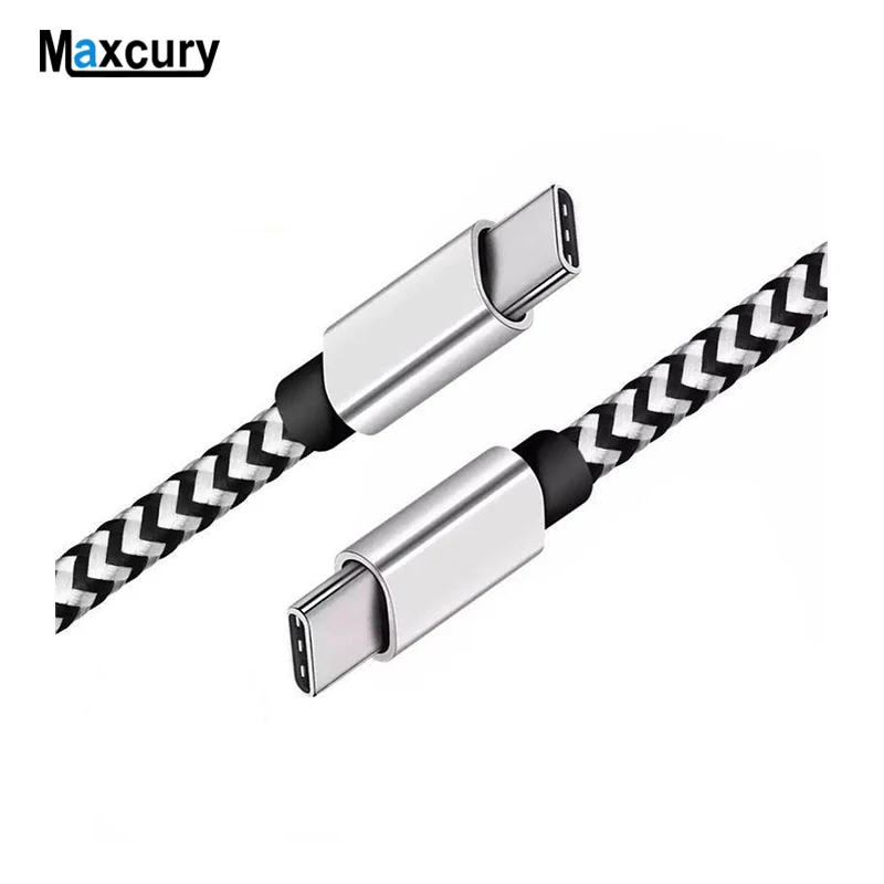 Maxcury USB Type-C для PD 60 Вт быстрой зарядки Кабели Кабель-Переходник C на кабель с