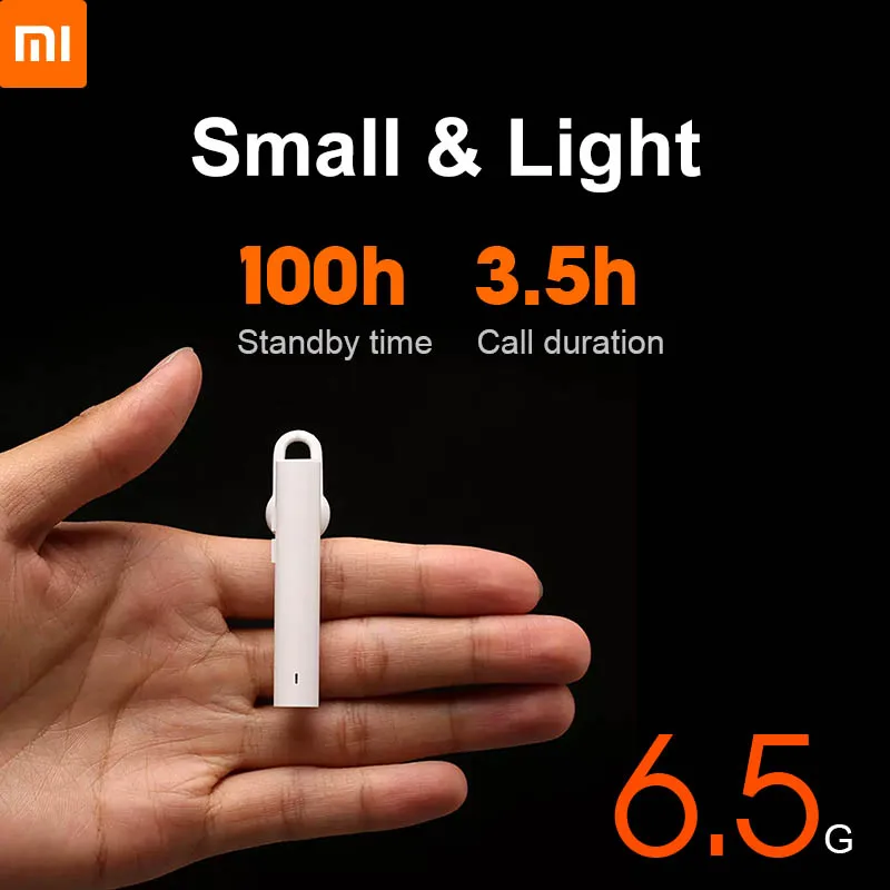 2020 Newest Xiaomi MI Bluetooth Headset Earphone Youth Edition Bluetooth 5 0 50Mah Battery For Xiaomi Bluetooth Headset Youth