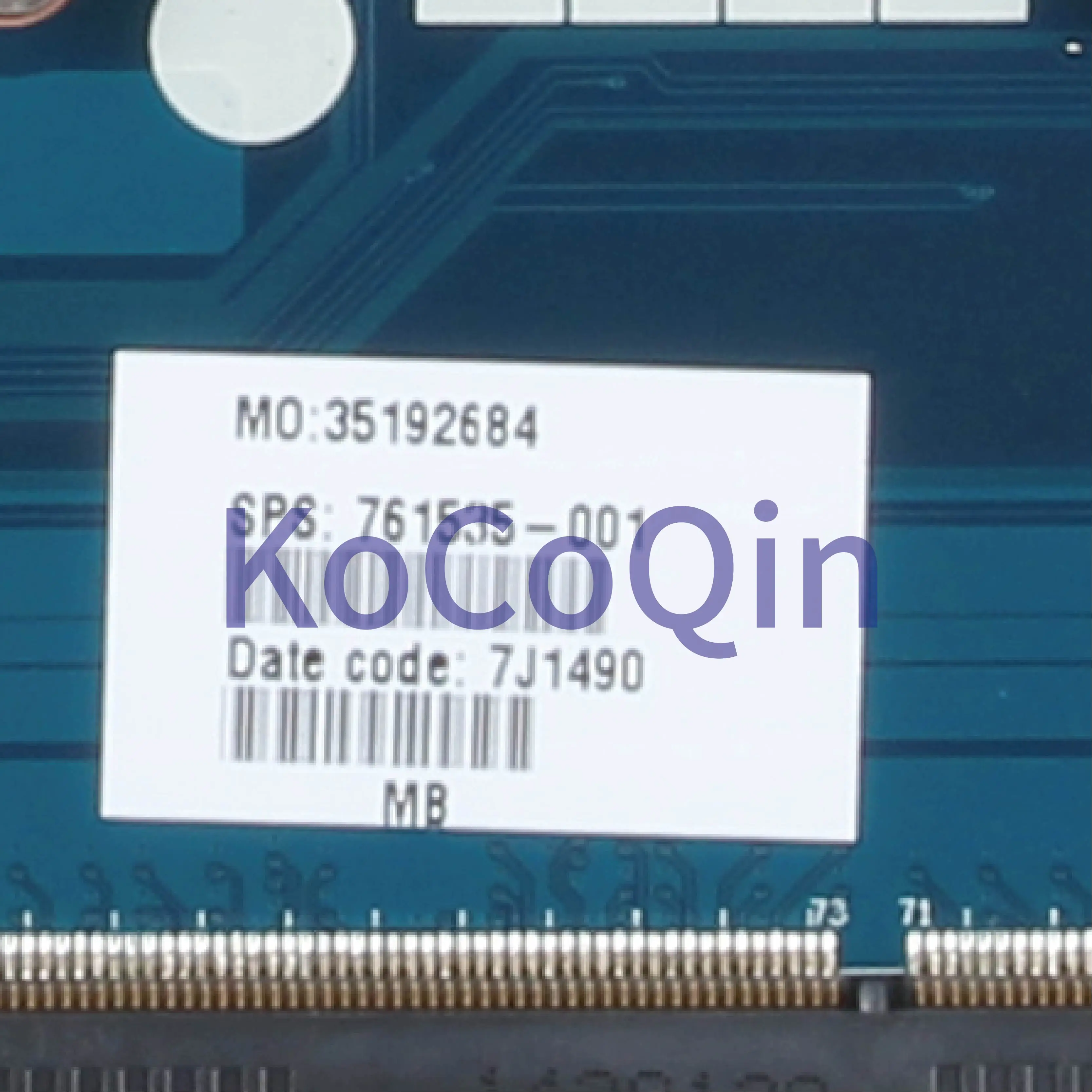 Ideal  KoCoQin Laptop motherboard For HP Pavillion 15-R 250 G3 Core I5-4210U SR1EF Mainboard ZS050 LA-A992