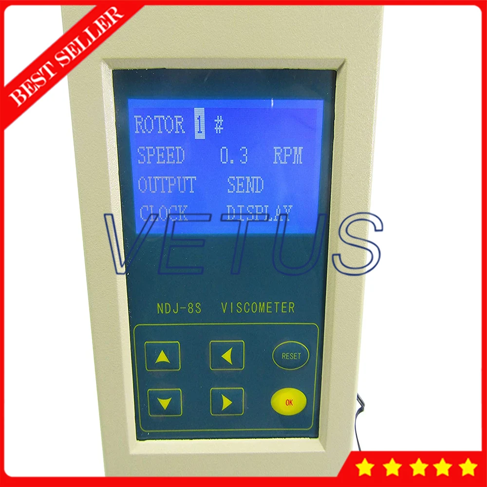 NDJ 8S 1 ~ 2x1000000 МПа тестер вязкости с ротором 4|tester products|tester renaulttester peugeot |
