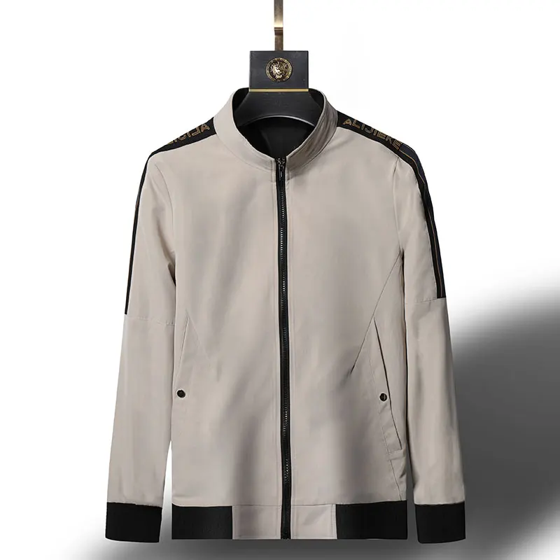 UCAK Brand Zipper jacket Men Clothes Spring New Arrivals Streetwear Casual Solid Color Outcoat Men's windbreaker Jacket U8140