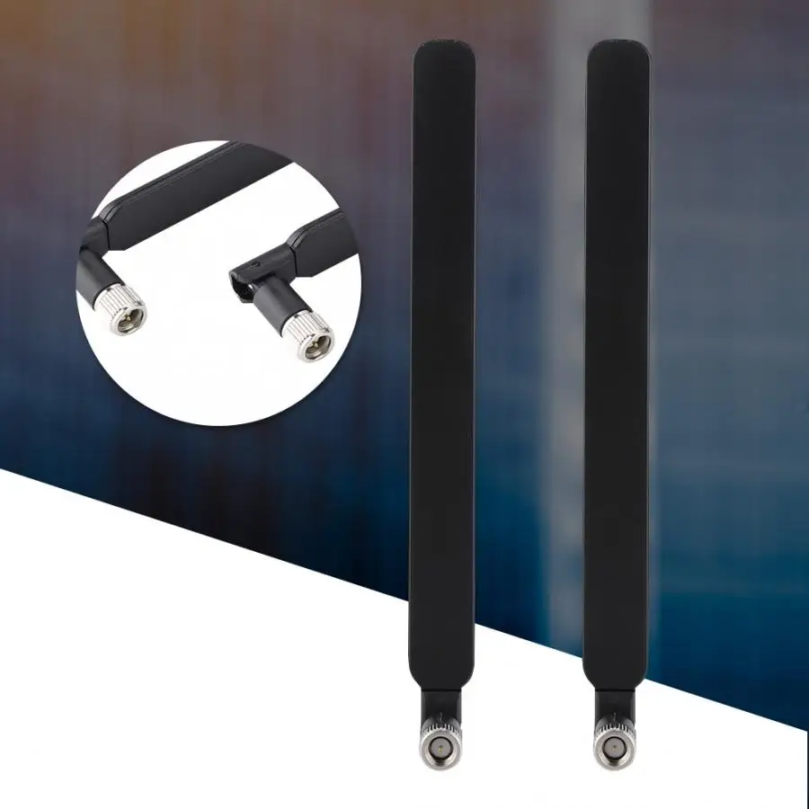 Антенна сигнала 2 шт. 4G SMA Male LTE антенна усиления для B310s/B593s/B315/E5186s маршрутизатор