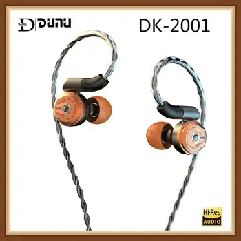 

DUNU DK 2001 Hi-Res Hybrid Drivers(3BA+1DD) In-ear Earphone IEM with MMCX Self-locking Quick-changeable Plug DK2001 DK-2001