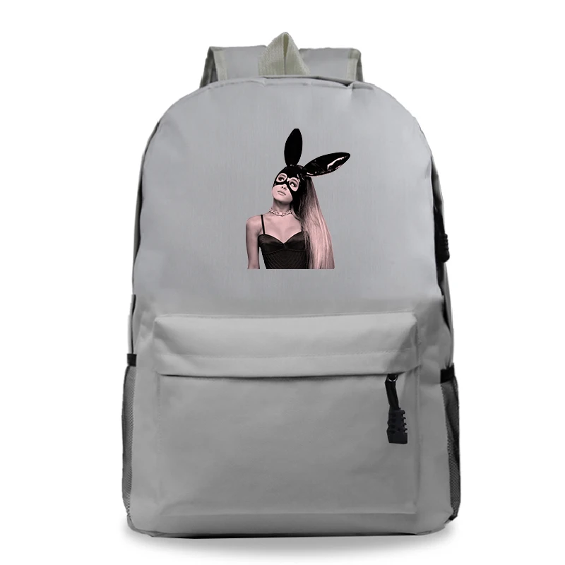 Розовый рюкзак Ariana Grande Mochila Feminina, женский рюкзак, школьные сумки для подростков, мужской рюкзак для ноутбука, Детский рюкзак для путешествий - Цвет: 4