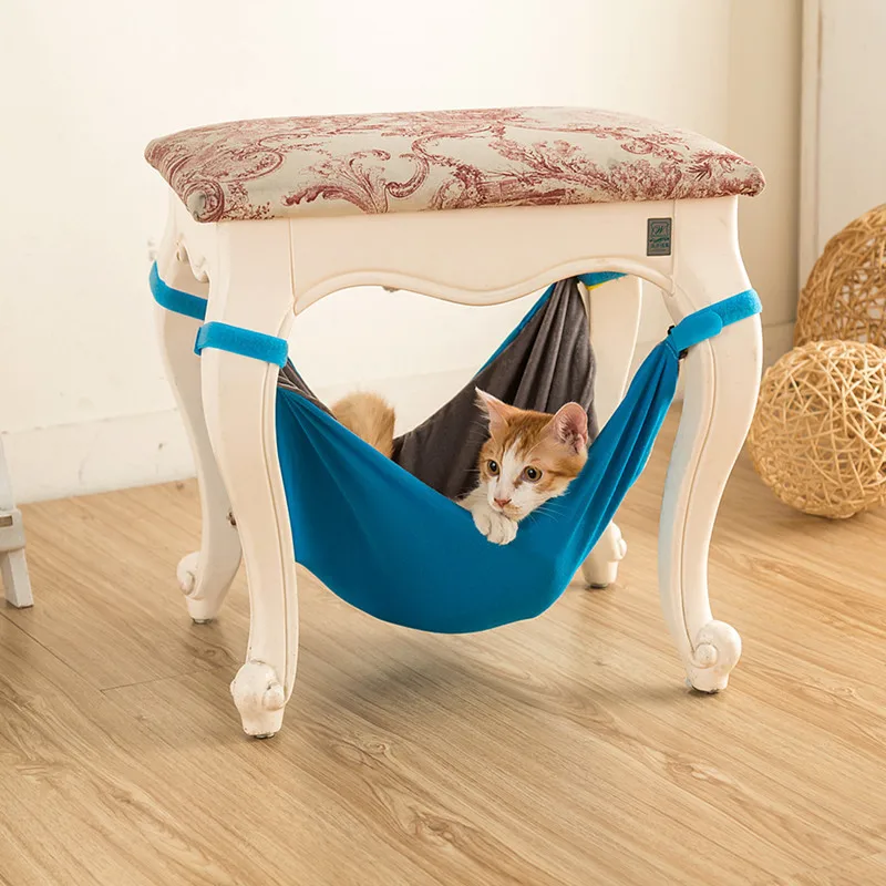 40*40 и 48*50 см S/M кровать для кошки, для питомца, котенка, кошки, гамак, съемная подвесная мягкая кровать, клетки для стула, котенок, крыса, маленькие качели для домашних животных