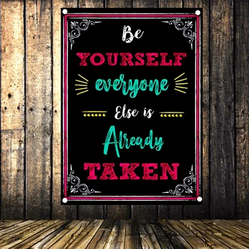 

Motivational Wall Art Flags & Banners, Wall Hanging, Tapestry Canvas Print Art Inspirational posters for office, gym, or bedroom