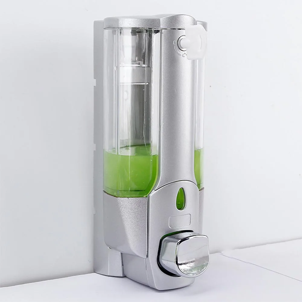 

Container Storage Body Lotion Wall Mounted Soap Dispenser Bathroom Shower Accessory Home Durable Detergent Liquid Shampoo Holder