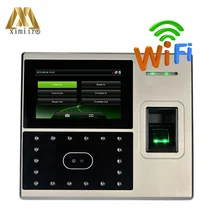 Uface800 уход за кожей лица, Фингерпринта и Система контроля доступа с WI-FI табельные часы с отпечатком пальца время Регистраторы