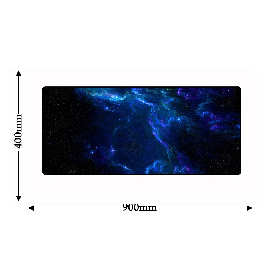 Пользовательские XL 900*400*3 мм коврик для мыши игровой Большой Космический