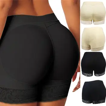 

Women Solid Tummy Control Briefs Full All Seasons Casual Coverage Underwear Lace Daily Breathable Underpants