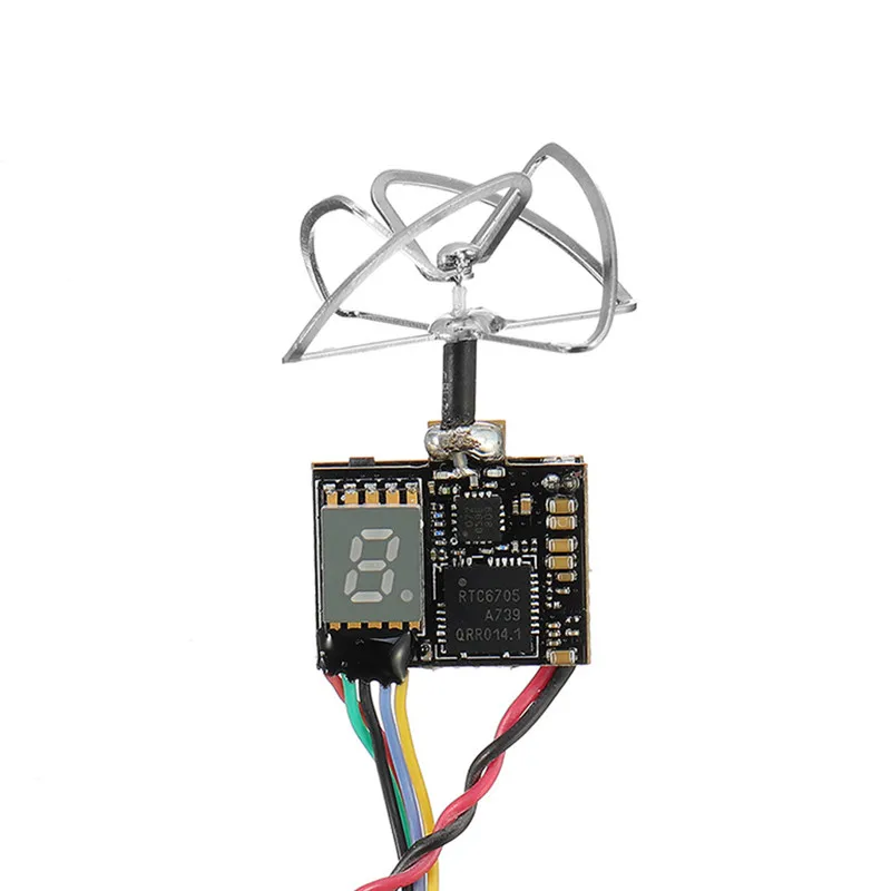 

Original TX02Pro with Smartaudio OSD AIO 5.8G 40CH 200mW VTX 700TVL 1/4 Cmos FPV Camera NTSC
