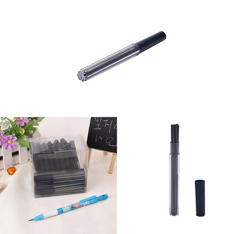 

2.0 MM Color Lead Refills Tube 2mm With Case For Mechanical Pencils 4 Pcs/set
