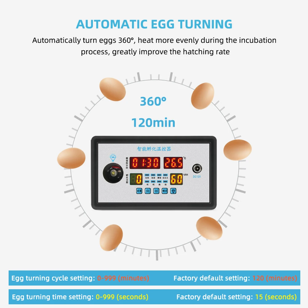 Smart Thermostat Yieryi Smart Thermostat Digital ZFX-W9002 Thermostat Temperature Humidity Control
