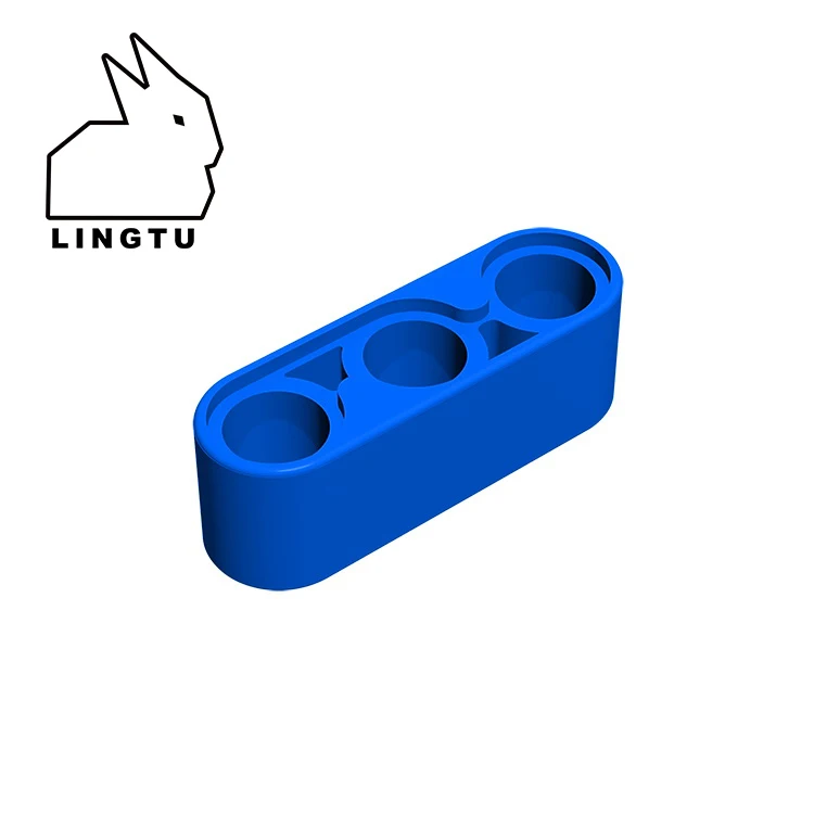 23 LINGTU строительный блок для бренда 32523 1x3 Technic Развивающие детские строительные блоки игрушки Nanoblock - Цвет: 23