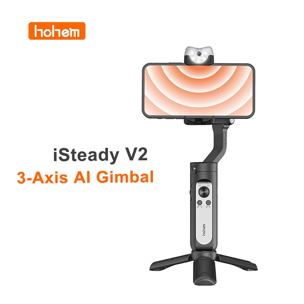 Hohem iSteady V2 AI Smartphone Gimbal Stabilizer 3 Axis /AI Visual 