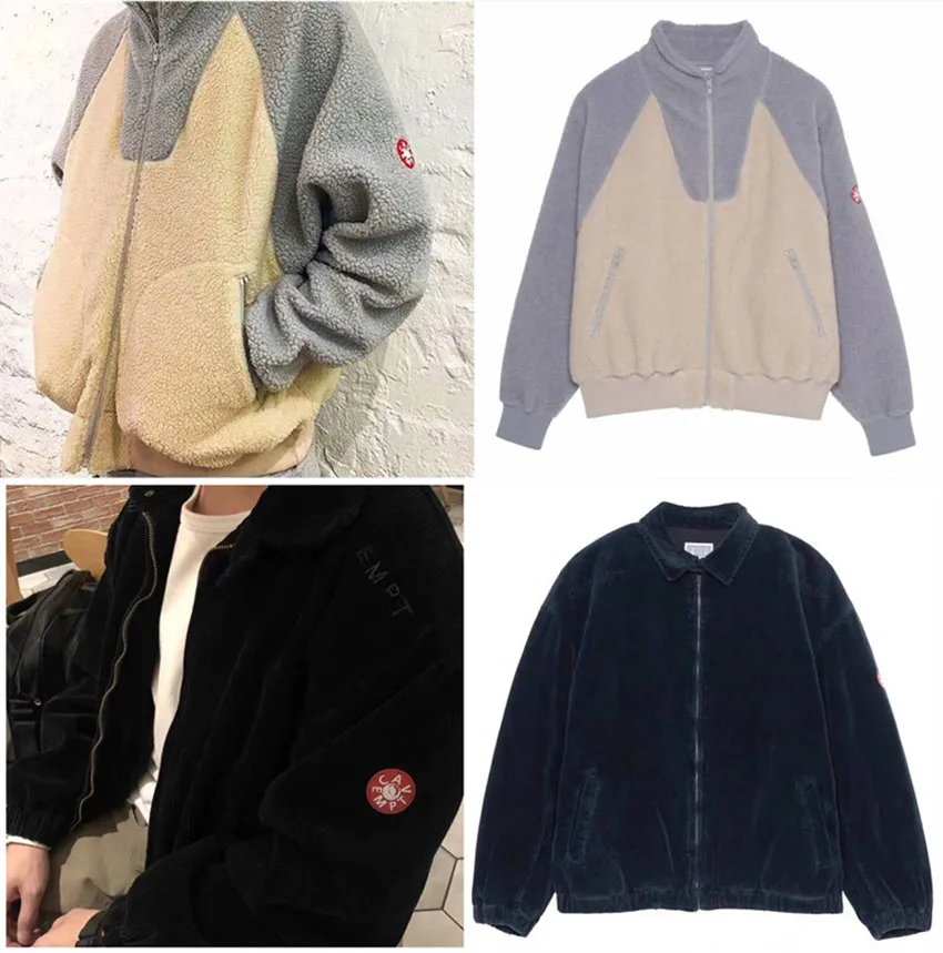 

CAV EMPT C.E CE Hoodie Hooded Men Women Hip Hop Streetwear Warm Hairy Zipper CAVEMPT Hoodies
