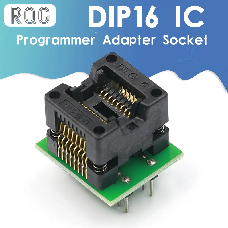 SOP16 до DIP16 поворотный SOIC16 к IC сокет программатор адаптер розетка 150 мил |