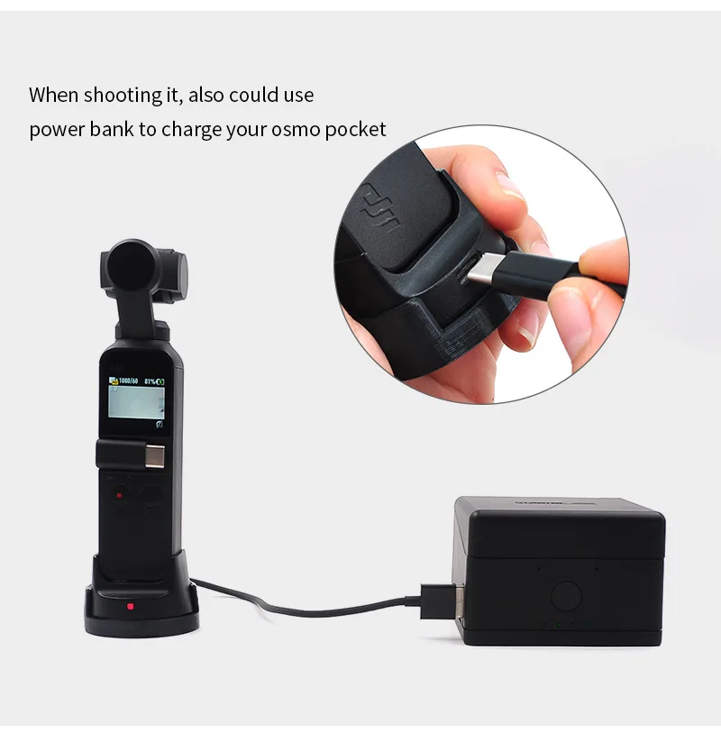Для DJI OSMO карманные аксессуары беспроводной модульный переходник с 1/4 отверстием штатива