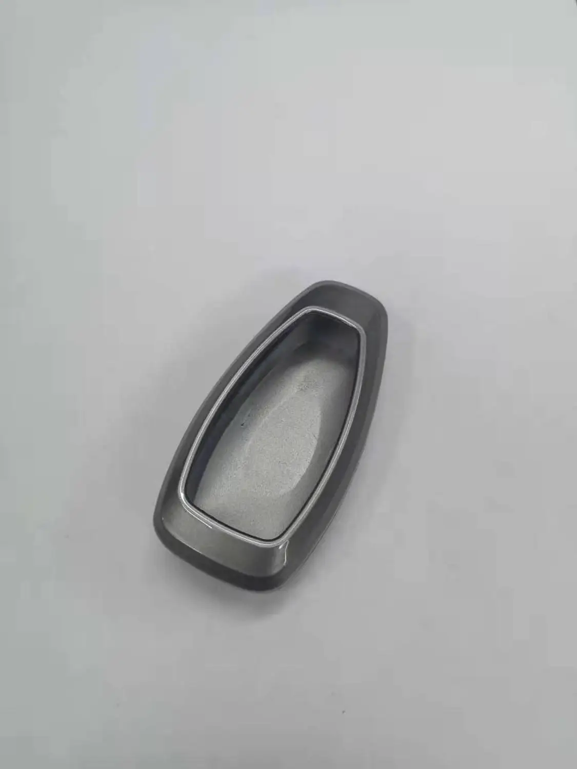 Глянцевый карбоновый серый цвет Keyless дистанционный защитный чехол для Ford Focus Kuga C-Max Mondeo Fiesta